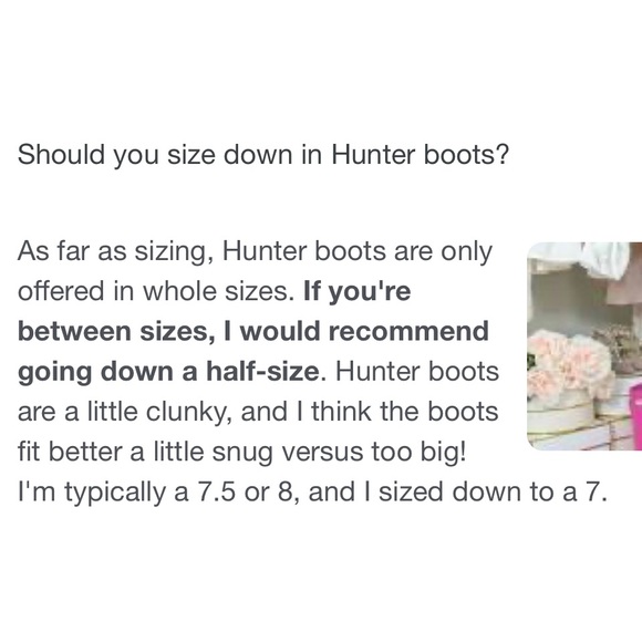 Kids HUNTER BOOTS with brand new boot socks - Picture 8 of 8